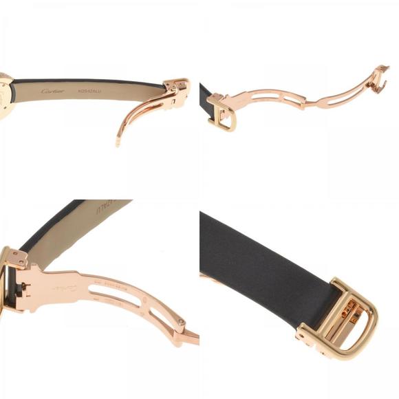 CARTIER Cartier Panthere Panther 1925 Diamond Women's YG/Leather Watch Quartz... - Picture 11 of 12